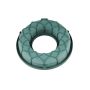 OASIS Ideal schiuma per fiori a stelo SAMOA con base in plastica, griglia, verde, 4 cm, Ø 18 cm