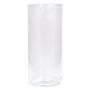 Vaso cilindrico per fiori SANYA OCEAN in vetro, trasparente, 25cm, Ø11,5cm