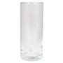 Vaso cilindrico per fiori SANYA OCEAN in vetro, trasparente, 20cm, Ø8,5cm