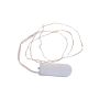 Catena luminosa LED AKSELI, micro, bianco caldo, 90cm
