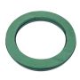 Schiuma floreale OASIS corona LOAH in contenitore in composto di carta Naylor Base, con puntini antiscivolo, verde, 5 cm, Ø 25 cm