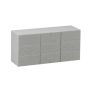 OASIS Muschio da inserire mattoni DEJAN per fiori artificiali, con linee di taglio, grigio, 23x11x7,5cm