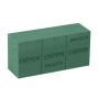 OASIS Standard Maxlife Materiale umido per fiori secchi ANJEL con linee di taglio, verde, 23x11x7,5 cm