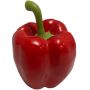 Peperone artificiale REKLA, rosso, 8 cm, Ø 7,5 cm