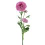 Fiore artificiale ranuncolo PROTO, rosa, 65 cm