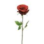 Rosa artificiale RUYUN, rossa, 45 cm