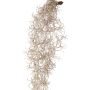 Tillandsia Usneoides artificiale LIVADI su bastone, grigio, 115 cm