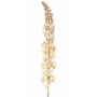 Cera di steppa artificiale in velluto UCHANA, crema-oro, 110 cm