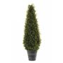 Piramide artificiale di bosso TOM in vaso decorativo, crossdoor, 165 cm, Ø 50 cm