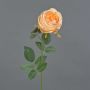 Fiore artificiale Rosa THYRI, pesca, 65 cm
