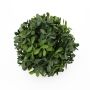 Bosso sferico finto FRITZ, struttura a reticolo, verde, Ø13cm