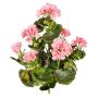 Fiore decorativo geranio DOLKREN, bastoncino, crossdoor, rosa, 40 cm
