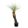 Palma artificiale Yucca CLATA, grigio-verde, 95 cm
