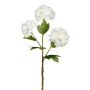 Ramo artificiale palla di neve SKORNE, bianco, 60 cm