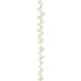 Ghirlanda di fiori artificiali gypsophila LORBI, bianca, 185 cm