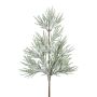 Ramo artificiale di pino GRAVEL, innevato, bianco-verde, 40 cm