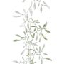 Ghirlanda artificiale vischio FIMPRO, frutti, ghiacciata, bianco-verde, 105 cm