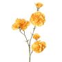 Ramo artificiale garofano STURYN, giallo, 55 cm, Ø 2,5-6 cm