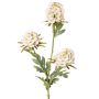 Ramo artificiale di garofano STERMYN, crema, 75 cm, Ø 6,5-8,5 cm