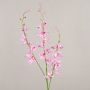 Ramo di fiori artificiali orchidea Cymbidium MONDEGO, rosa-rosa, 95 cm