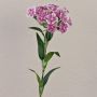 Fiore artificiale garofano SUSILAWA, viola-bianco, 55 cm