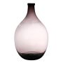 Vaso a palloncino in vetro OMAIA, riciclato, viola-trasparente, 43cm, Ø29cm