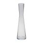 Vaso da pavimento sottile SYRMA di vetro, trasparente, 60cm, Ø14,5cm