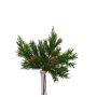 Rami di abete decorativi KIGANJA in mazzo con pigne, verdi, 35 cm