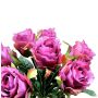 Mazzo di rose artificiali MURINET, viola, 35 cm