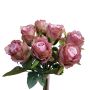 Mazzo di rose artificiali MURINET, viola-rosa, 35 cm