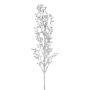 Ramo decorativo Pungitopo BLERTO, bacche, argento, 55 cm