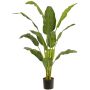 Palma artificiale Albero del viaggiatore UONFYN, verde, 130 cm