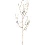Ramo decorativo di nocciolo VIGROX con diamanti, oro, 60 cm