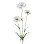 Ramo artificiale papavero IGNIS, bianco, 70 cm