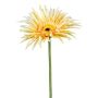 Fiore decorativo Gerbera FELISY, giallo, 65 cm