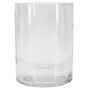 Vaso cilindrico in vetro SANSA OCEAN, riciclato, trasparente, 20 cm, Ø 15 cm