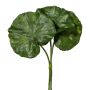 Foglia decorativa foglia di bronzo GLAVO, 3 pezzi, verde, 30 cm