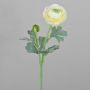 Ranuncolo artificiale CADISS, crema, 40 cm