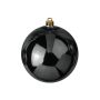 Pallina per l'albero di Natale TEODORA, nero brillante, Ø30cm