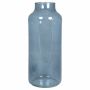 Vaso da tavola SIARA in vetro, blu-trasparente, 35cm, Ø15cm