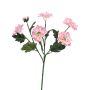 Ramo di crisantemo artificiale LONGBAO, rosa, 60 cm