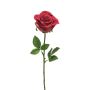 Rosa artificiale RUYUN, rosa scuro, 45 cm