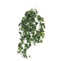 Edera artificiale appesa LANSHUO su stelo, verde-bianco, 100 cm