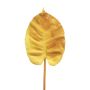 Foglia artificiale di Philodendron Scandens HUAYUAN, marrone, 75 cm