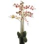 Orchidea Phalaenopsis artificiale CHENXU, rosa-crema, 110 cm