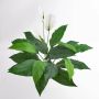 Spatifillo artificiale ROMY, con fiori su stelo, bianco, 70cm