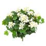 Geranio artificiale KAISA su stelo, bianco, 35cm