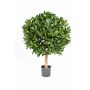 Palla di alloro artificiale TIBERIUS, tronco reale, frutti, 60cm, Ø50cm