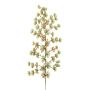 Ramo decorativo di larice LIJIAHE, innevato, bacche, verde-arancione, 45cm