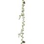 Ghirlanda decorativa in larice NANZIA, ghiacciato, con pigne, verde, 180cm